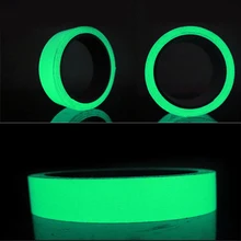 Светящаяся лента 3М зеленая светящаяся самоклеящаяся лента наклейка светится в темноте Предупреждение льная лента