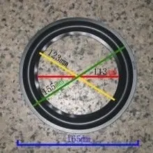 2 шт. 7 дюймов " на ремонт сабвуфера громкоговоритель бас динамик Резина окружает 113 мм 123 мм 155 мм 165 мм