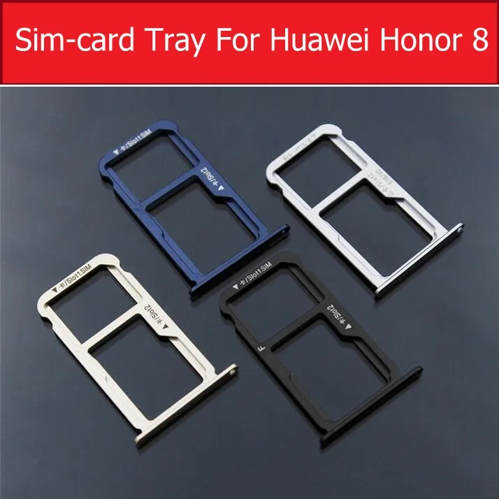 Адаптер для лотка Micro SD и SIM-карт Huawei Honor 8 FRD-AL00 AL10 DL00 L04 L09 L19 | Мобильные телефоны
