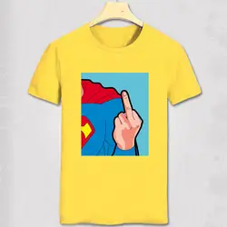Пародия Супермен Футболка новая улица скейтборд футболка супер человек Тайная жизнь Hipster Творческий Чистый хлопок casuall футболка