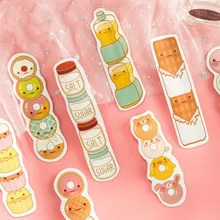 30 шт./кор. милые суши-еда heteromorphism бумага book Книга Держатель сообщения карты дети кавайные канцелярские школьные принадлежности