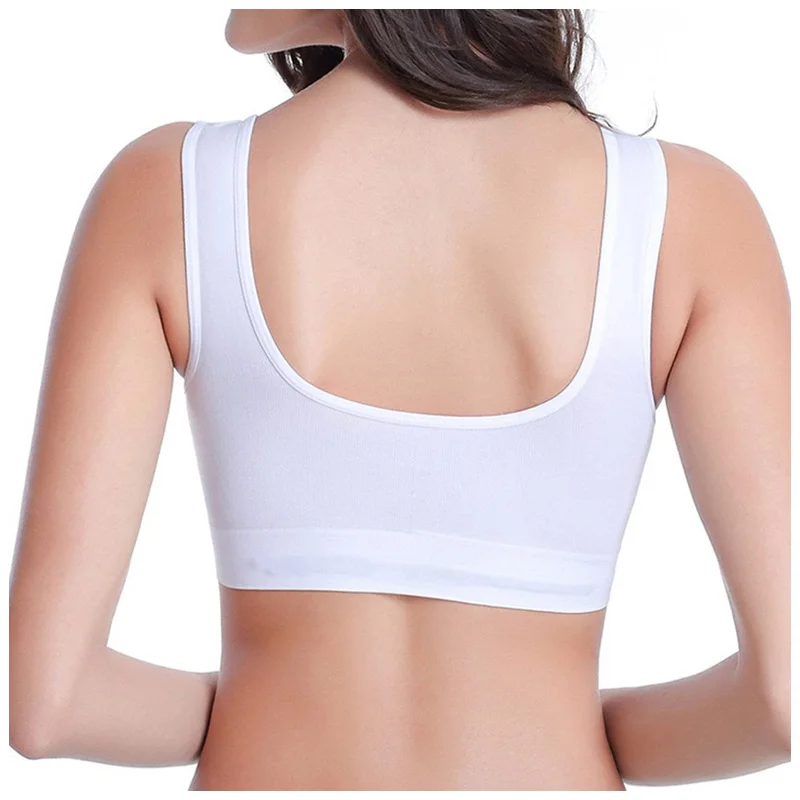 WANAYOU Lace Solid Sports Bra,Plus Size XXL XXXL U Back Seamless Sports Bra Top,Padded Wirefree Breathable Yoga Bra for Women