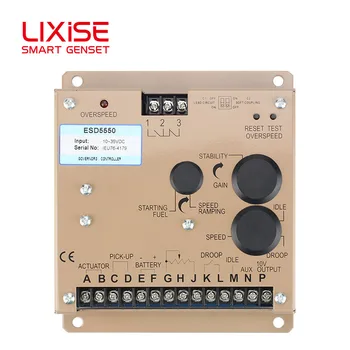 

ESD5550 LIXiSE diesel generator electronic governor controller