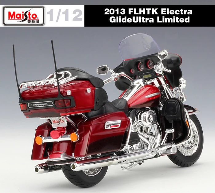 1:12 2013 FLUTK ELECTRA GLIDE Ультра ограниченная металлическая модель Maisto Diecast для спортивных гонок, мотоциклетная модель для коллекционирования