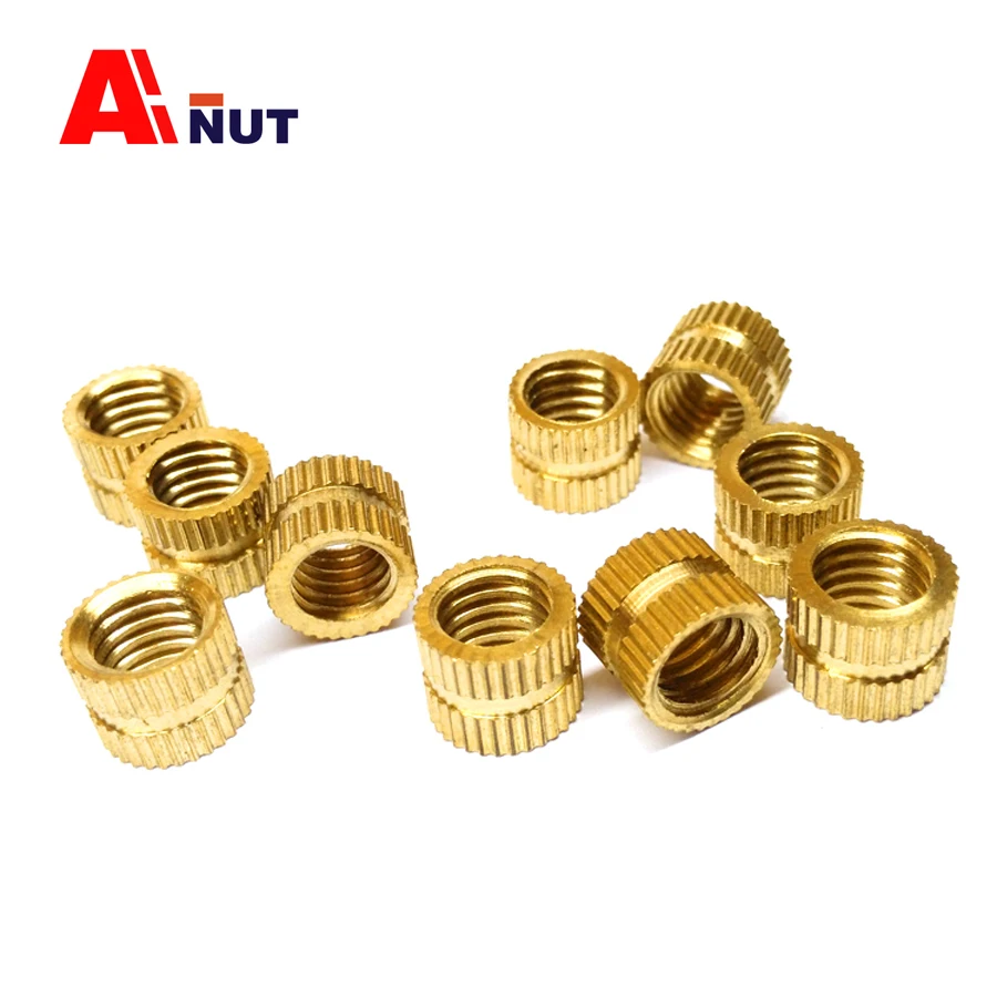 m12 insert nut , brass knurled insert nuts , Plastic parts injection