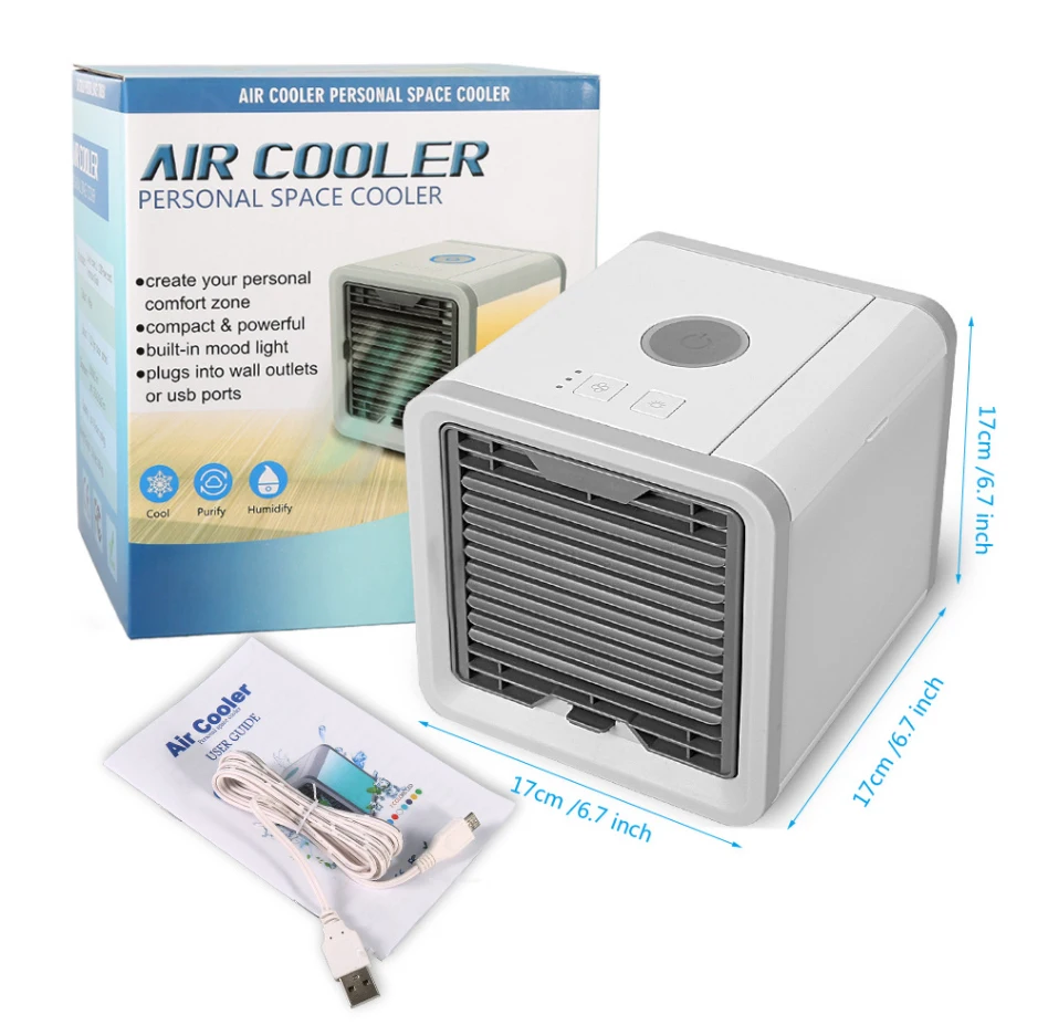 

NEW Air Cooler Arctic Air Personal Space Cooler The Quick & Easy Way to Cool Any Space Air Conditioner Device Home Office Desk