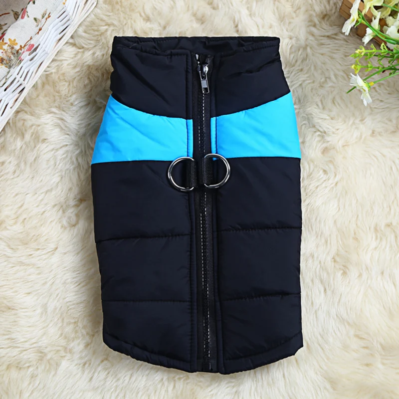 

Winter Dog Clothes For Pet Waterproof Warm Large Dog Vest Cat Puppy Dog Ski Coats Jackets Warm cotton padded clothes S-5XL