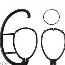 40 шт./лот Аксессуары для париков белый красный черный держатель париков вешалка для париков портативные весы с крюком пластиковые инструменты для укладки волос HA471