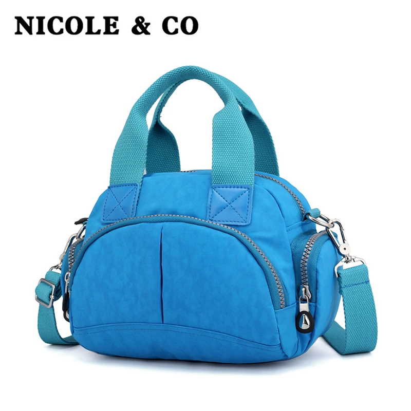 

NICOLE & CO 2019 New leisure bag Mummy bag Handbags shoulder bag women bag travel fashion bag
