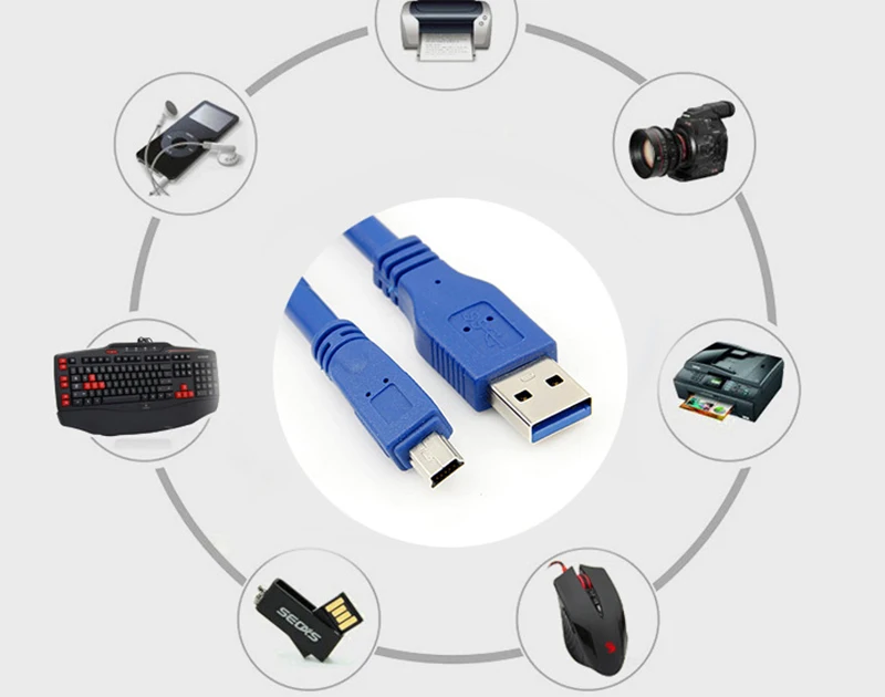 USB 3,0 мужчина к мини 10 Pin B УДЛИНИТЕЛЬ шнур для планшетов видеокамеры концентратор HDD разъем