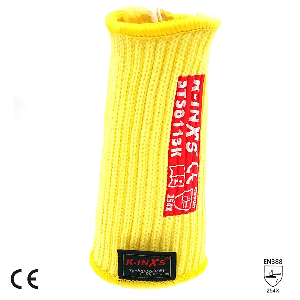 

SAFETY-INXS 7 Gauge Anti-Cut Level 5 Safety Work Gloves Cut Gloves Heat Resistant Men Women Mittens 15.5CM