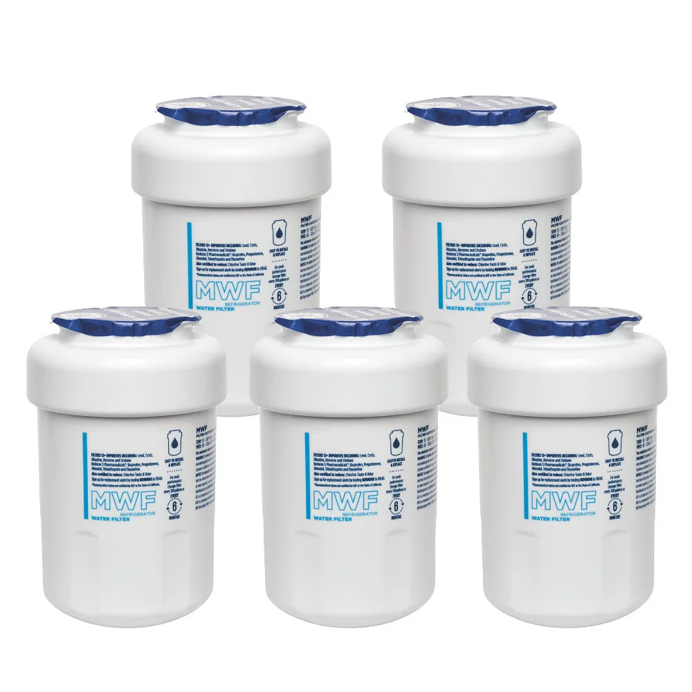 

New Best Water Filter General Electric Mwf Smartwater Refrigerator Water Filter Cartridge Replacement For Ge Mwf 5 Pcs/lot