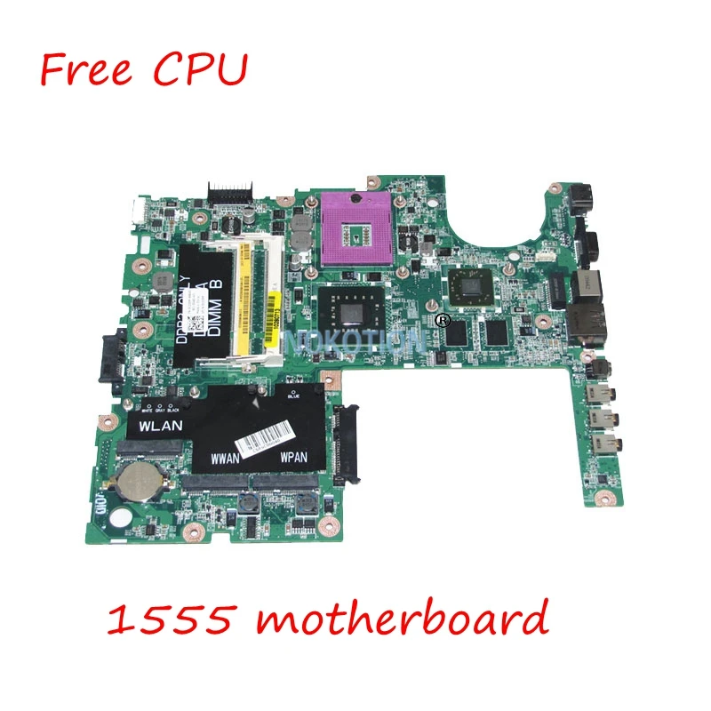 

For Dell Studio 1555 motherboard Intel DDR2 With ATI HD4500 graphics C235M CN-0C235M DA0FM8MB8E0 PWB W018J