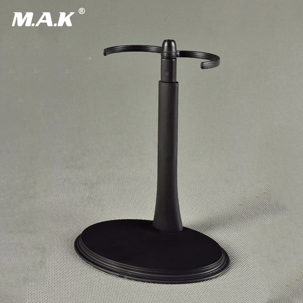 

12" Action Figure Stand Accessory Model Toys Black Waist U Type Adjustable Height Display Stand Collections