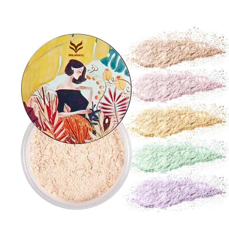 Professional Soft Matte Shimmer Loose Powder&Finishing Powder