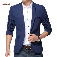 Frühling 2016 Neue Heißer Verkauf Hohe Qualtiy Kleid Blazer Männer Casual Anzug Männer Slim Fit Herren Blazer Jacke Blazer Masculino