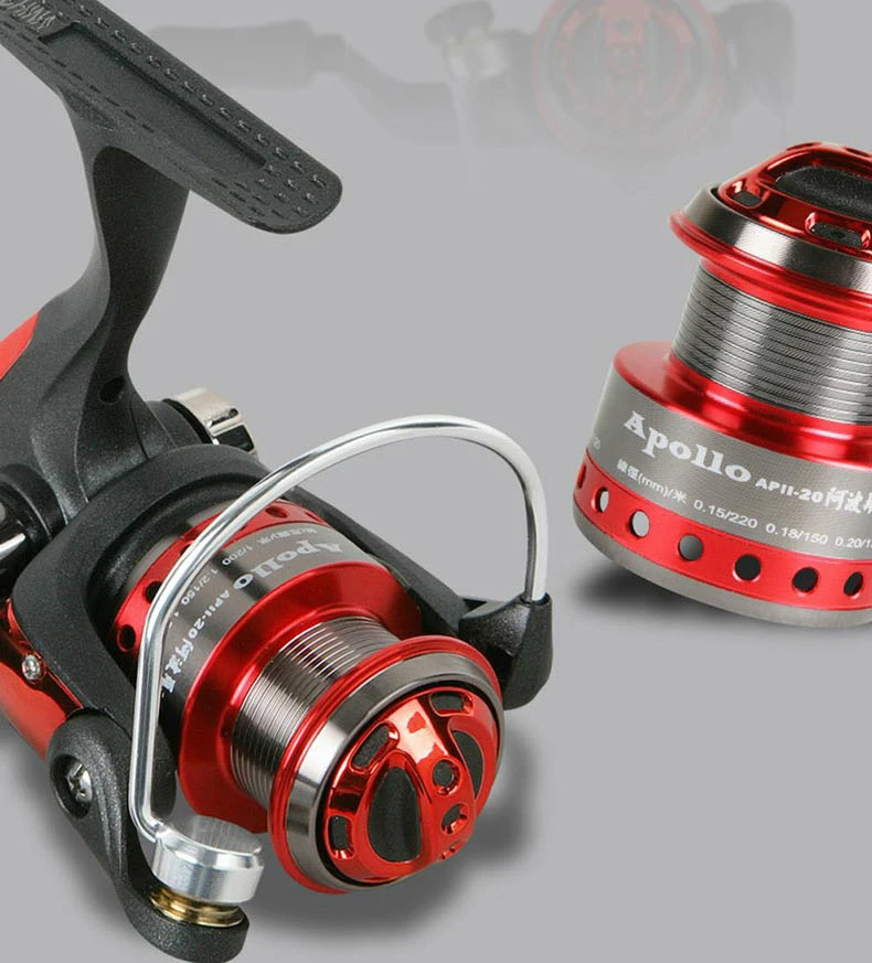 Okuma Apollo Fishing Reel Apii-20/30/40/45/55/65/80 Spinning Reel Metal Fishing  Reel Pre-loading Spinning Wheel Fishing Tackle - Fishing Reels - AliExpress