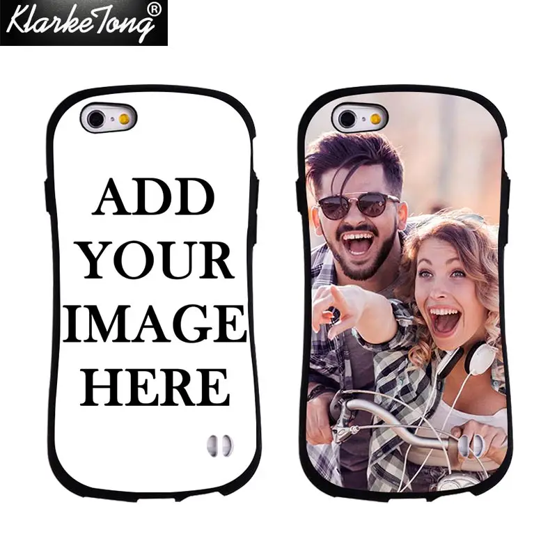 

Klarketong Soft Silicone Shockproof Anti-Fall Custom Small Waist Phone Case For iPhone X 6S 8 7Plus Xs Max Xr Protective Covers