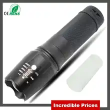 1600 Lumens 5 Mode 18650 26650 AAA Battery Flash font b Light b font T6 Rechargeable