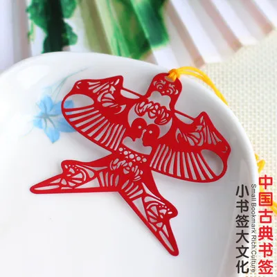 Kawaii Металл Китайский классический стиль скрепки забавные Kawaii канцелярская Закладка маркировочные зажимы детский подарок бесплатная