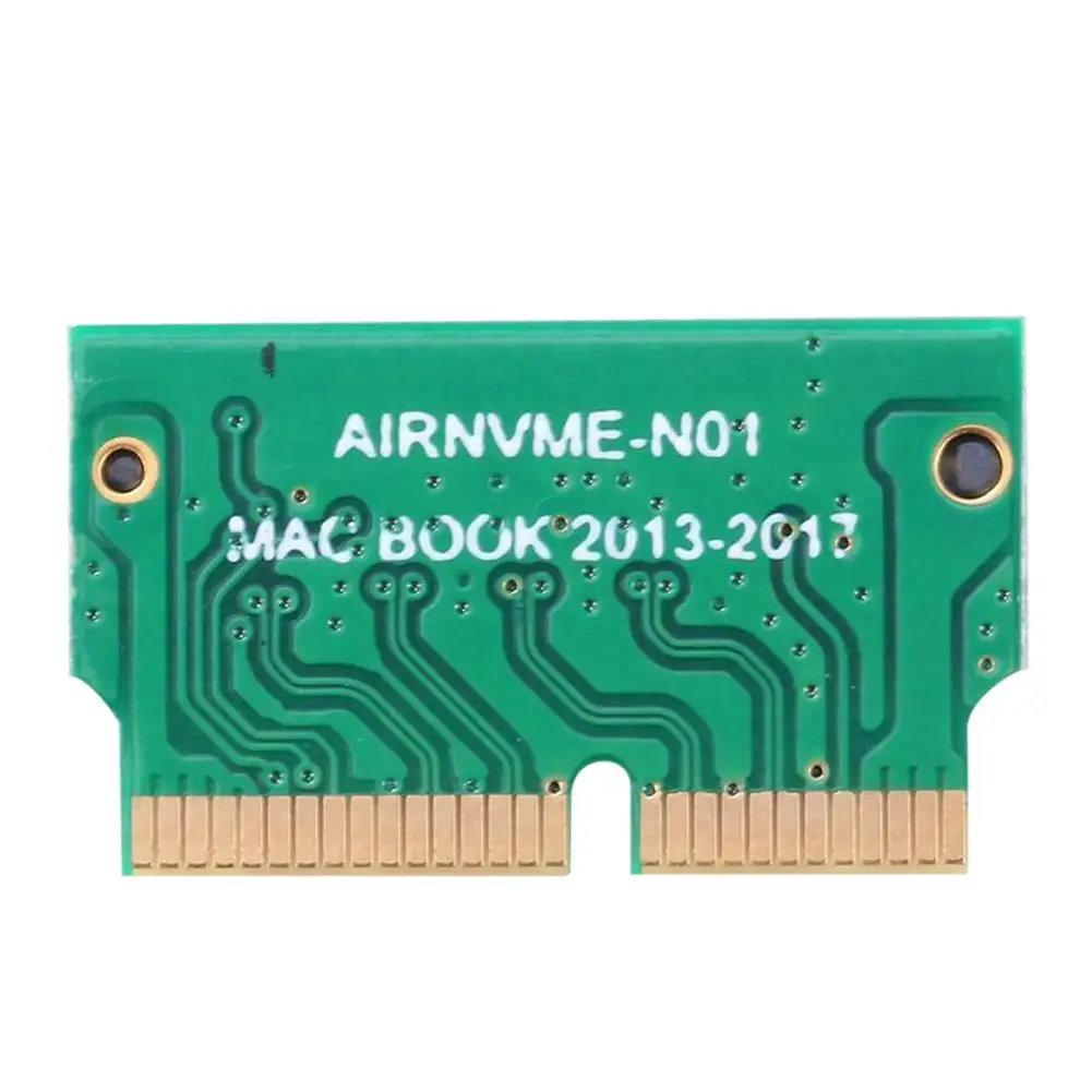 Карта адаптера NVMe PCIe M.2 M Key SSD для Macbook Air 2013 2014 2015 Расширительная карта Pro retina