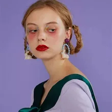 Cute Animal Rabbit Earrings For Girls Acrylic Dangle Earrings Special Design Fashion Beads Circle Ear Drop Party Dating Dropship Cute Animal Rabbit Earrings For Girls Acrylic Dangle Earrings Special Design Fashion Beads Circle Ear Drop Party Dating Dropship