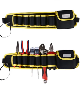 

Multifunction Durabl Electric Drill Bag 600D Oxford Cloth Tool Bag High Quality Tool Belt Waist Tool Holder Kit Pocket Pouch Bag