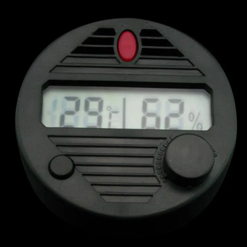 

Hot Sale Practical Gadges Round Adjustable Hygroset II Accurate Electronic Cigar Hygrometer