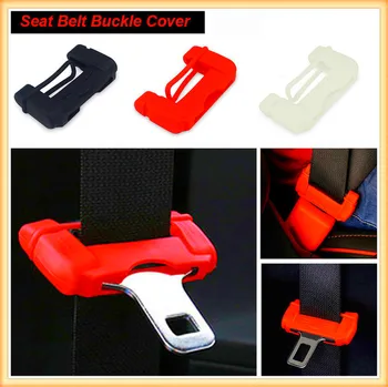

Car Seat safe Belt Buckle rubber Cover For Renault Latitude Laguna Frendzy DeZir Safrane ZE Megane Kadjar R-Space