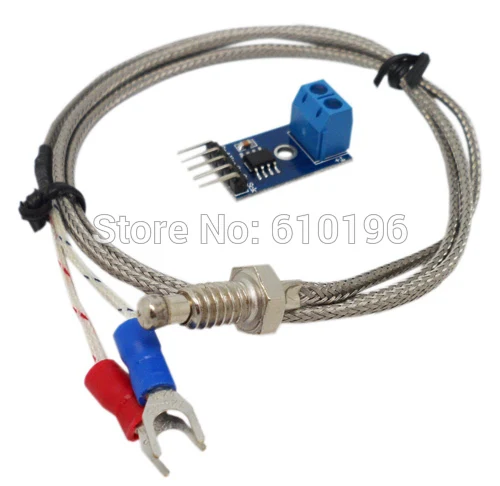 

MAX6675 Sets K Type Thermocouple Sensor Module Temperature Sensor + Thermoelectric Coupling Electrode Probe