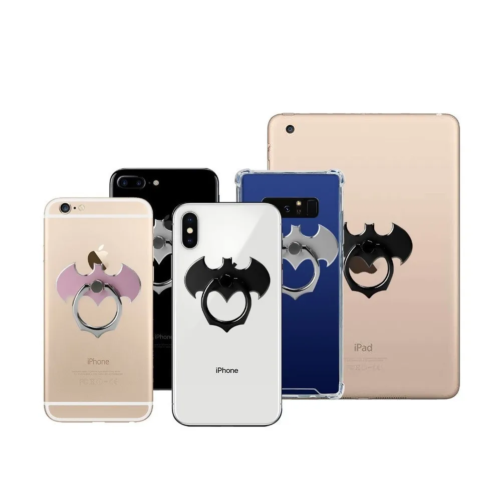 JUSFYU Bat 360 Degree Rotate Holder Finger Ring Mobile Phone Stand Holder For iPhone/Samsung/Xiaomi All Smart Phone Holder JUSFYU Bat 360 Degree Rotate Holder Finger Ring Mobile Phone Stand Holder For iPhone/Samsung/Xiaomi All Smart Phone Holder