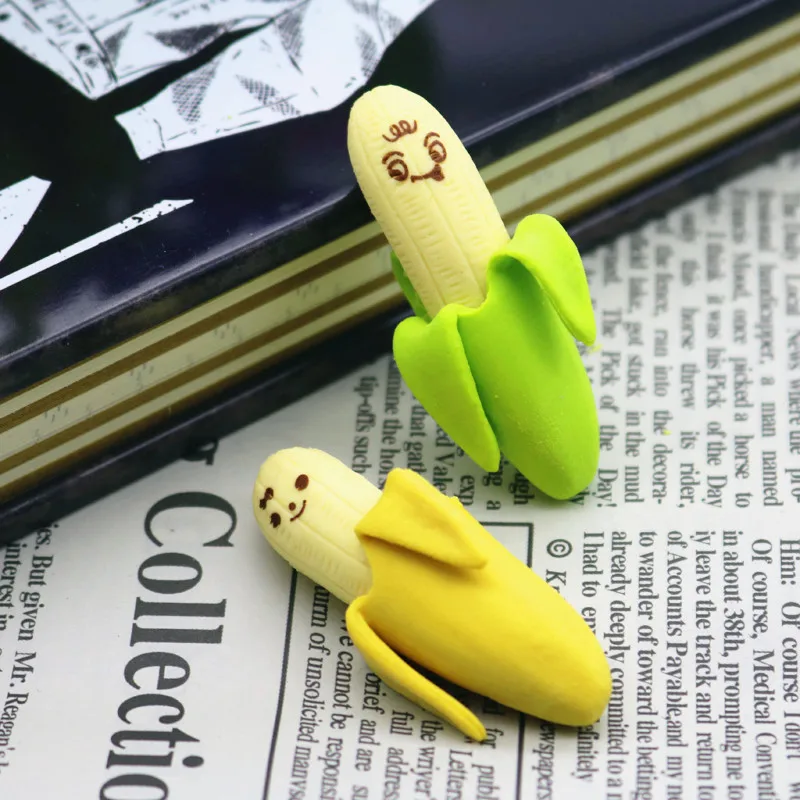 2020 Expression Eraser Fruits Eraser Lovely Fruit Shape Mini Eraser