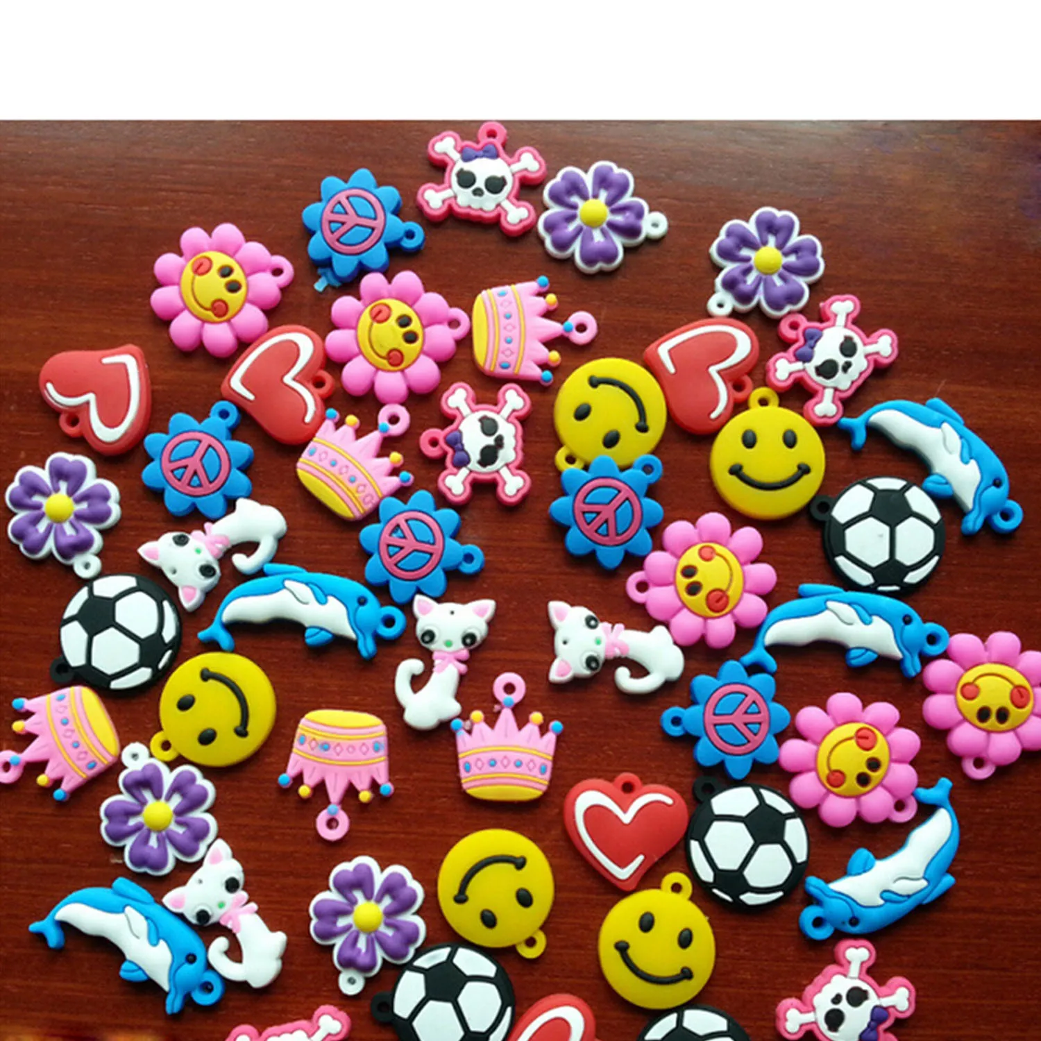 30 قطعة Kawaii مضحك البسيطة قطع سحر المعلقات اللعب الهدايا الأزياء DIY الملونة المنوال الأربطة المطاطية أساور صنع كيت نمط عشوائي 30 قطعة Kawaii مضحك البسيطة قطع سحر المعلقات اللعب الهدايا الأزياء DIY الملونة المنوال الأربطة المطاطية أساور صنع كيت نمط عشوائي