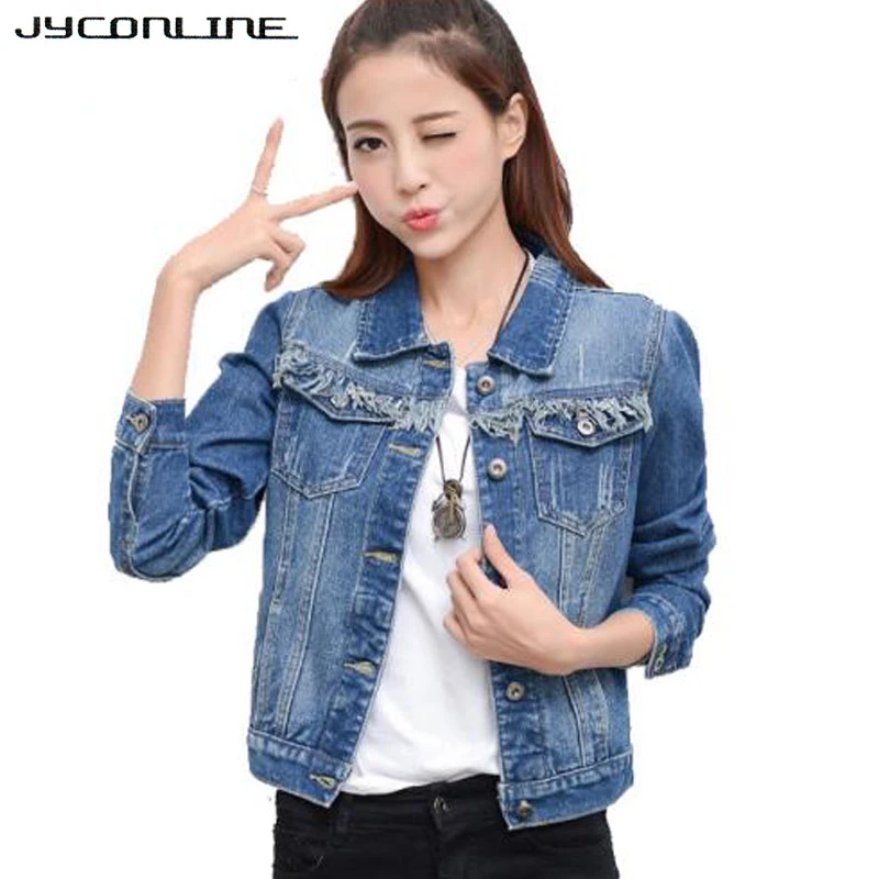 casaco jeans feminino longo