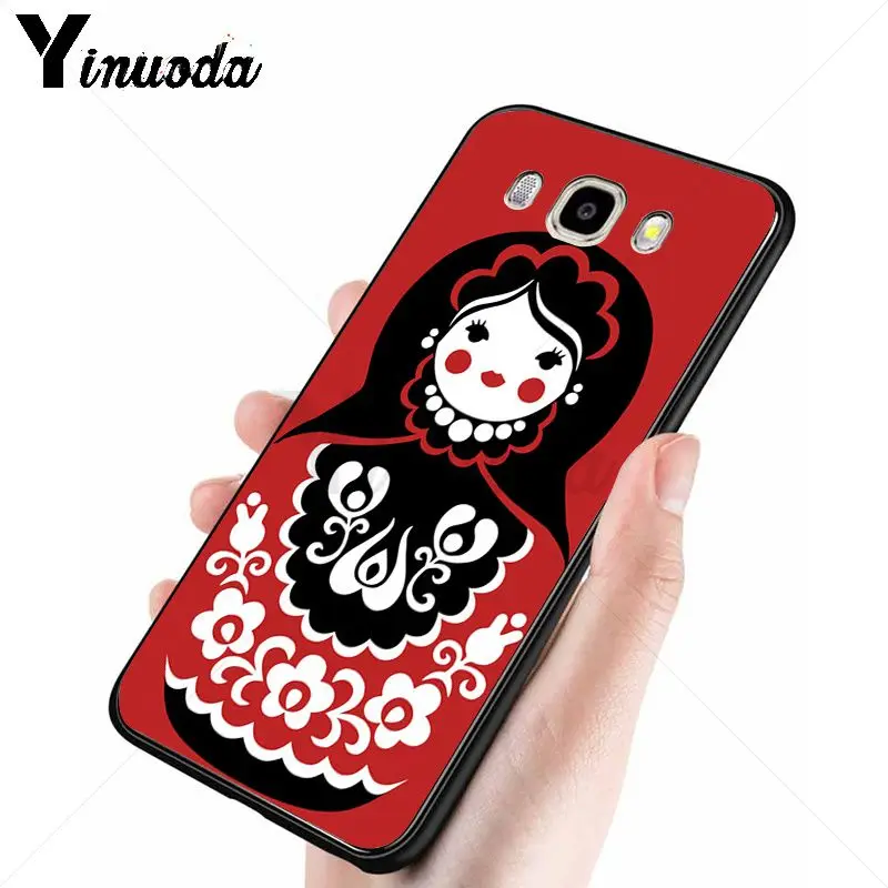 Cute Russian Dolls Pattern Matryoshka