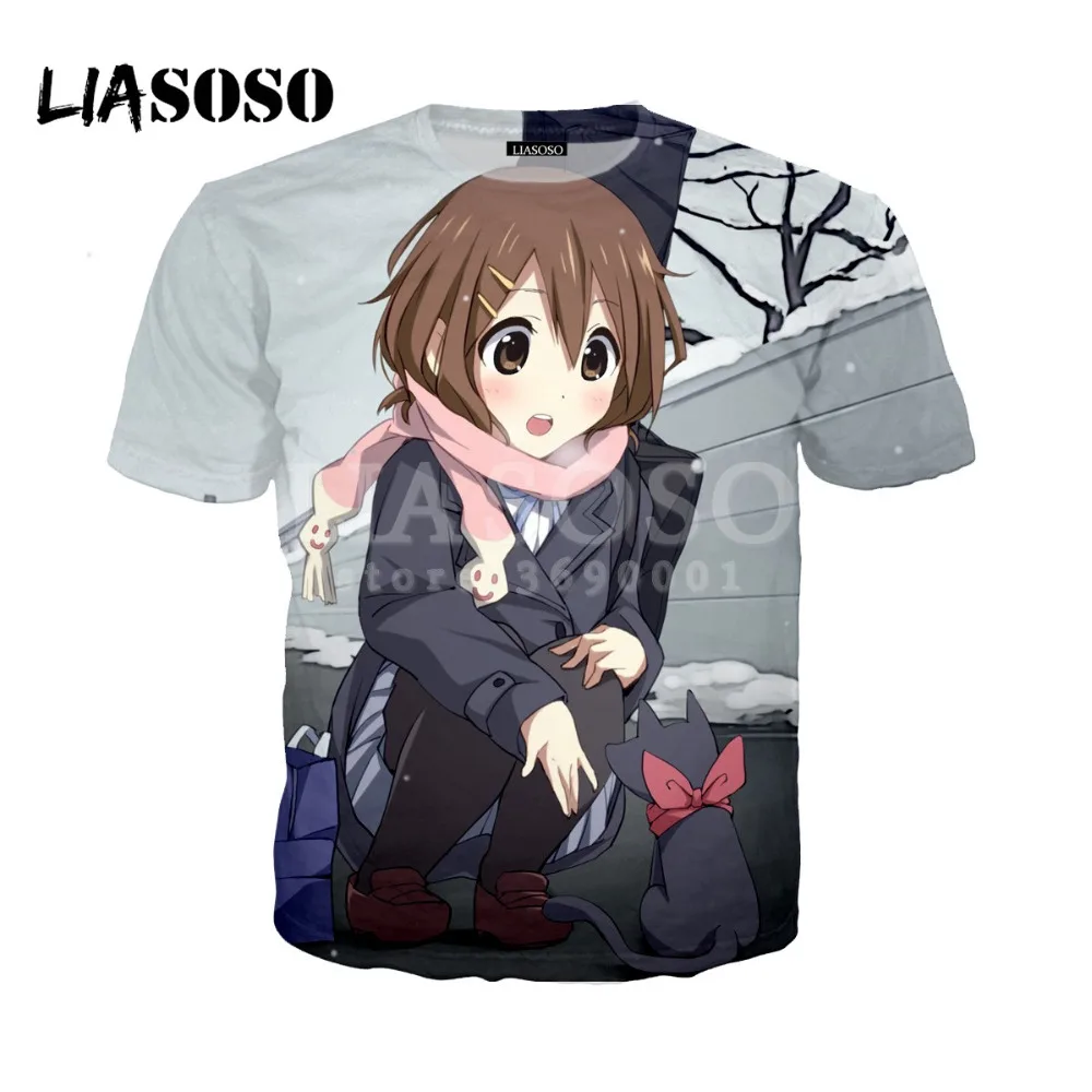 Liaseo 2018 кино 3D печать для женщин и мужчин японское аниме Nichijou милый жилет Рубашка