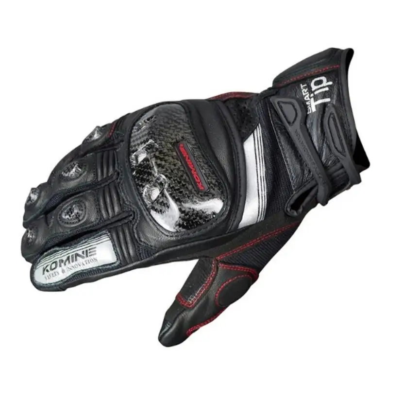 

Komine New motorcycle High performance protection riding gloves sheep skin abrasion-proof touch screen GK-193