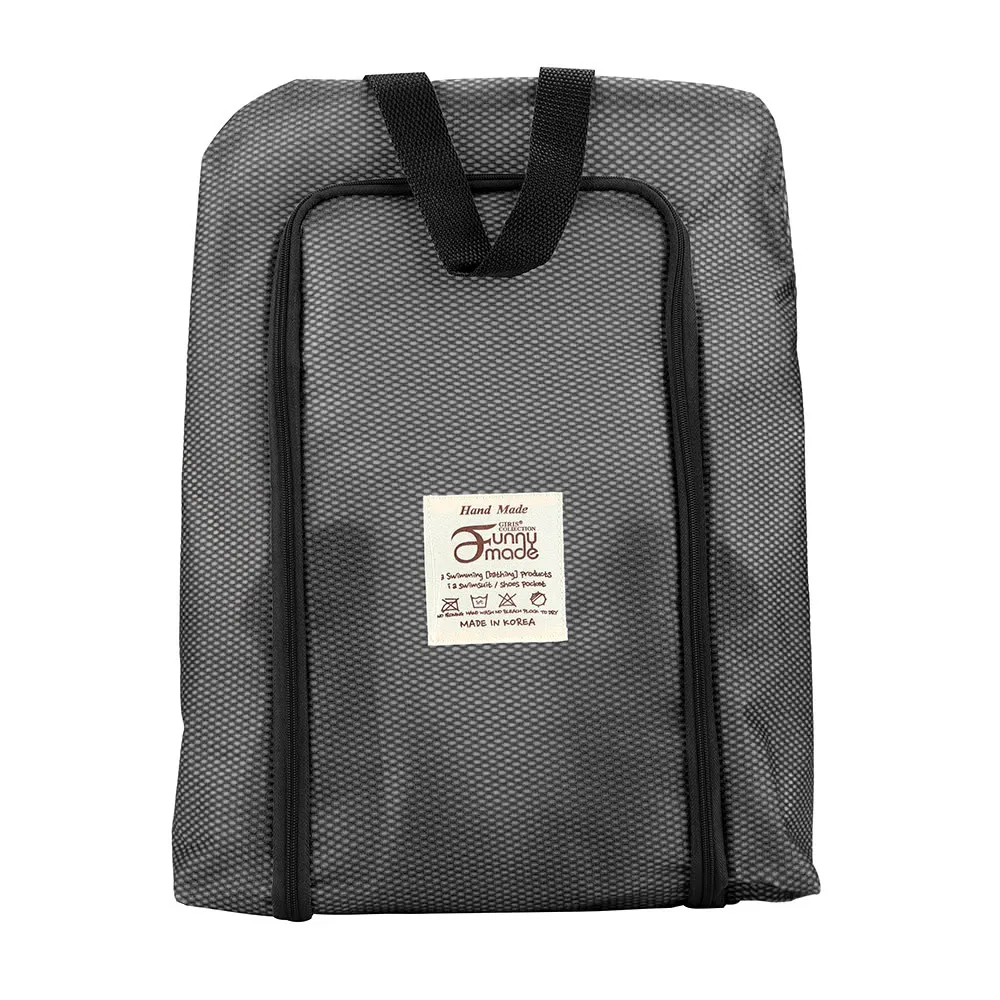 

New Qualified Portable Travel shoe bag Zip view window Pouch Storage waterproof Organizer women fashion bags Drop Ship D40Au2