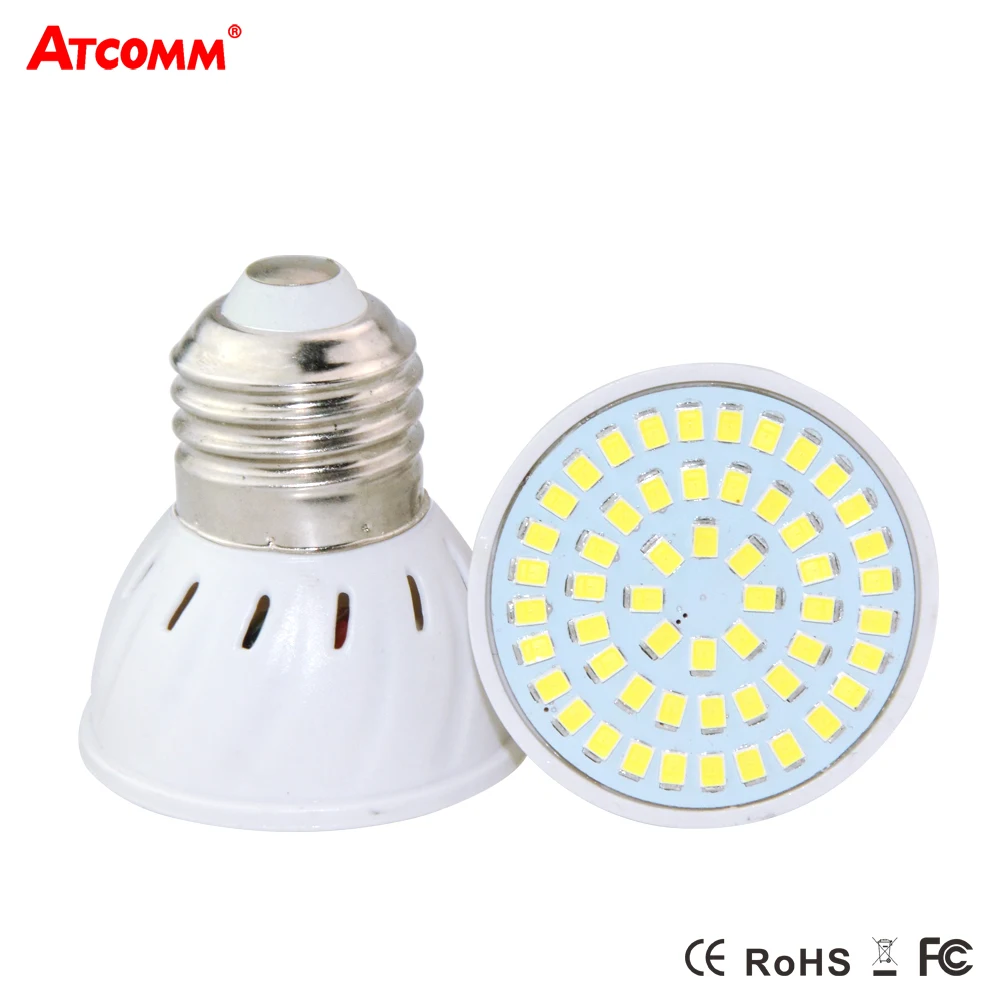 

Ampoule LED E27 Light Bulb 220V 4W 6W 8W High Brightness SMD 2835 E27 LED Light Emitting Diode Spotlight Lamp No Flicker