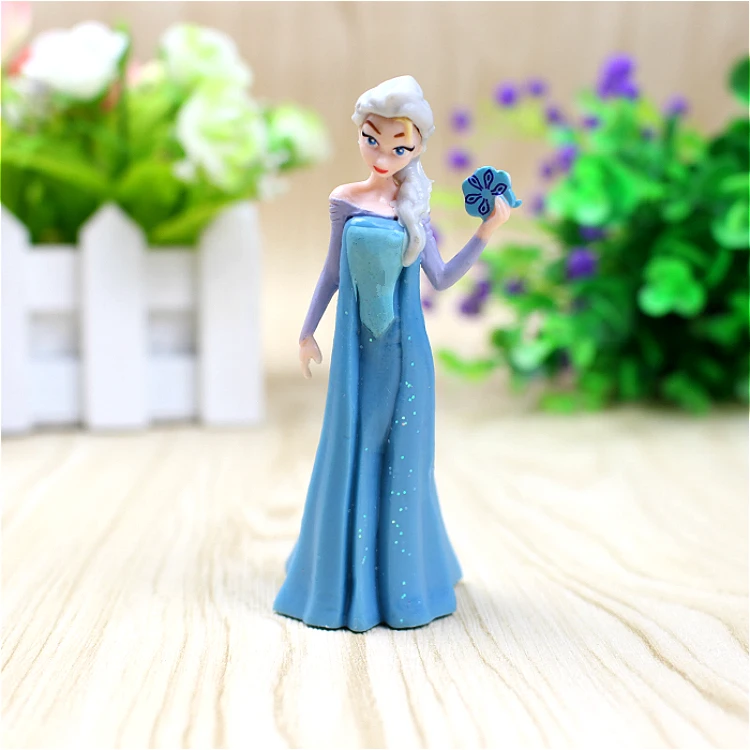Disney Princess Toys 6pcs/Lot 5-11cm Frozen Snow Queen Elsa Anna Olaf Sven Kristoff Pvc Action Figure Doll For Kids Gift Disney Princess Toys 6pcs/Lot 5-11cm Frozen Snow Queen Elsa Anna Olaf Sven Kristoff Pvc Action Figure Doll For Kids Gift