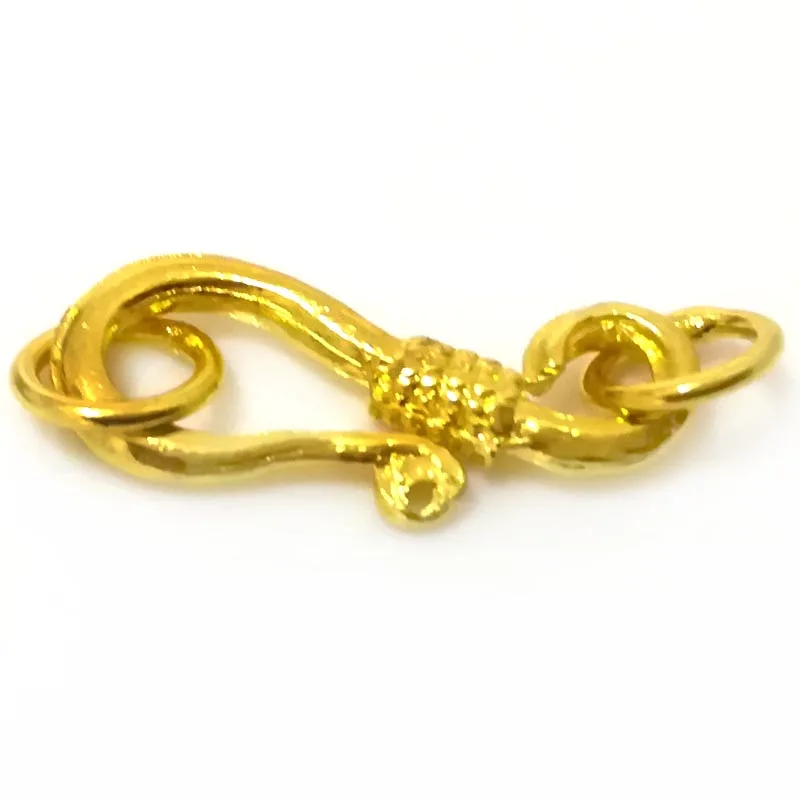 

11x40mm Rhodium Plated 925 Sterling Silver Lobster Necklace Clasp