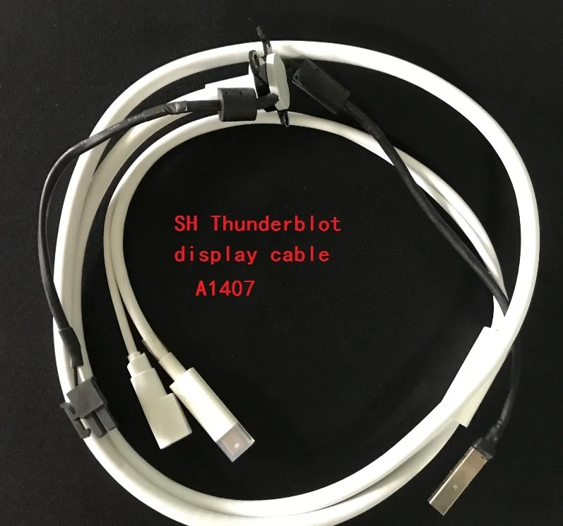 5PCS/LOT Thunderbolt Displayport cable for Apple 27" LED Display A1407 MC914in Computer Cables