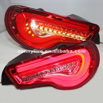 

013-2014 Year For TOYOTA GT86 FT86 Rear Light Led GT86 Back lamp Red Color TW