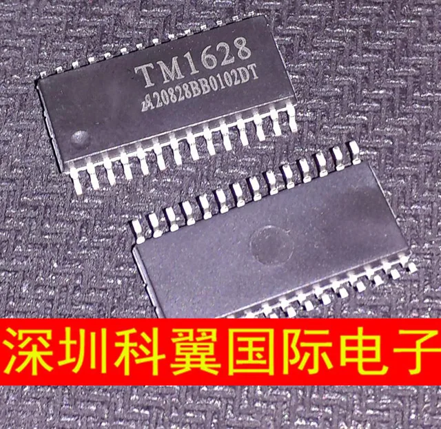 10pcs/lot TM1628 / SM1628 / HT1628 SOP 28 induction cooker chip LED ...
