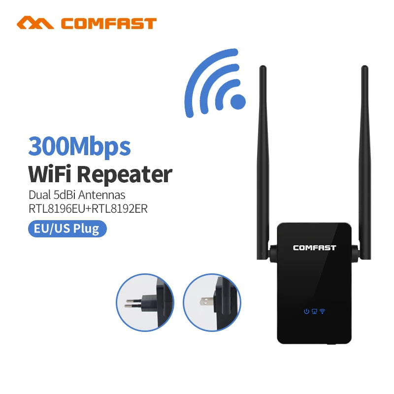 Comfast CF-WR302SWireless Wi-Fi маршрутизатор повторитель 300 м 10dBi антенна сигнал Wi-Fi повторитель 802.11N/B/G Roteador Wi-Fi Rang Extender