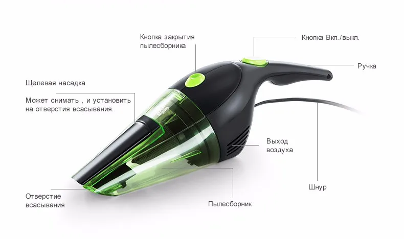  handheld vacuum cleaner for car D708 PUPPYOO  (2)