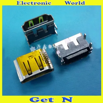 

5PCS-300PCS Import 19Pins HDMI Female Connectors Socket Hight Quality HD HDMI Jacks