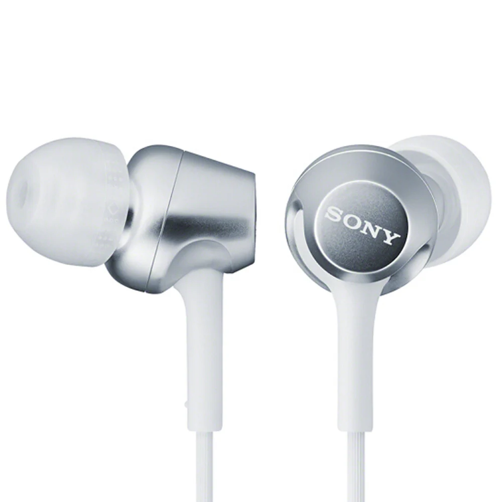 SONY оригинальные MDR-EX250AP наушники-вкладыши 3,5 мм проводные наушники музыкальные наушники Смартфон Гарнитура Hands-free с микрофоном