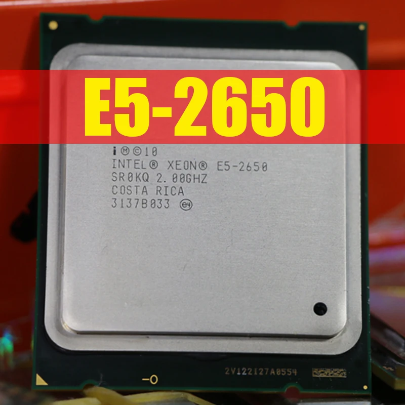 

Free Shipping Intel Xeon Processor E5-2650 C2 SR0KQ 20M Cache/2.0/GHz/8.00 GT/s 95W LGA 2011 E5 2650, sell E5 2670 2660 CPU
