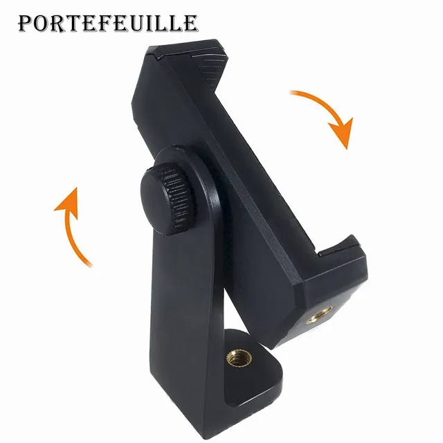 Portefeuille telefone celular adaptador de tripé montar